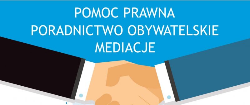 NIEODPŁATNA POMOC PRAWNA ORAZ NIEODPŁATNE PORADNICTWO OBYWATELSKIE  WRAZ Z NIEODPŁATNĄ MEDIACJĄ NA TERENIE POWIATU ZAMOJSKIEGO