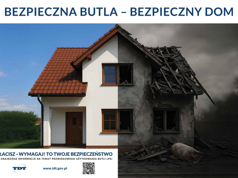 Kampania informacyjno-edukacyjna BEZPIECZNA BUTLA - BEZPIECZNY DOM