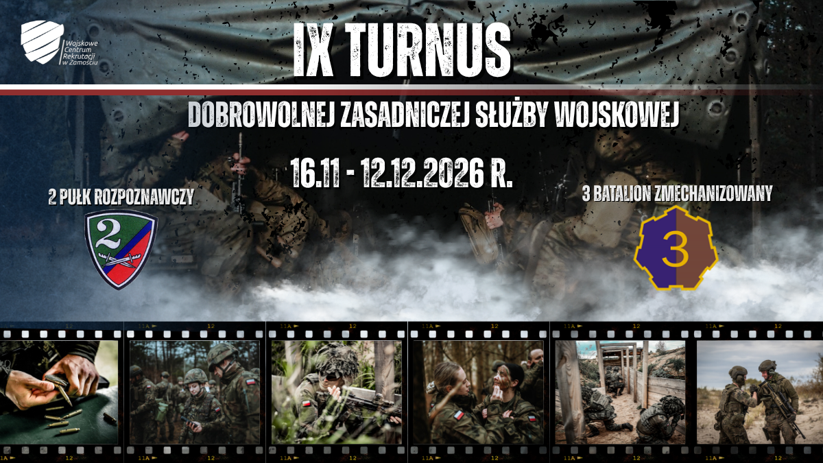 Ostatni turnus w 2026 roku Zostań żołnierzem jeszcze przed świętami